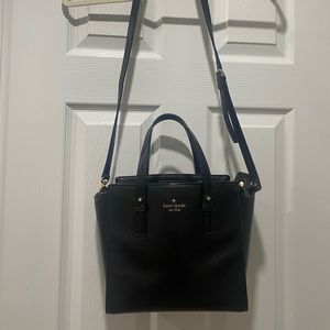 Black Kate Spade Grand Street Hayden Crossbody